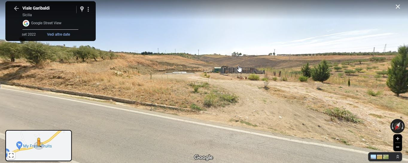TERRENO CASTELLI – STRADA PROVINCIALE RIBERA - SCIACCA