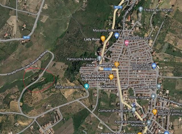 CUFFARO ANTONINO -TERRENO IN CONTRADA ALBANO