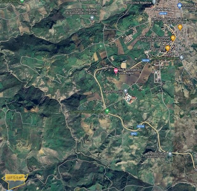 TERRENO BISSANA CON CASA COLONICA E LAGO