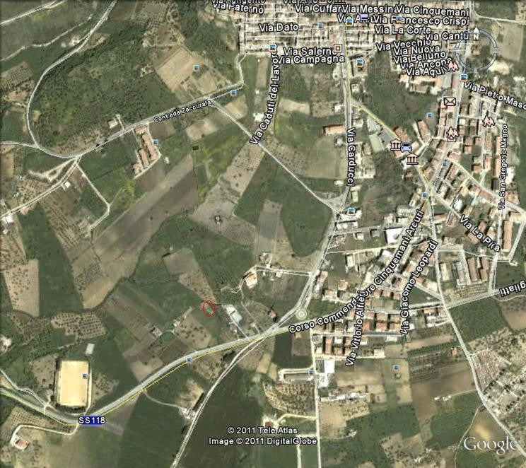 TERRENO ROMANO CONTRADA ZACCURAFA