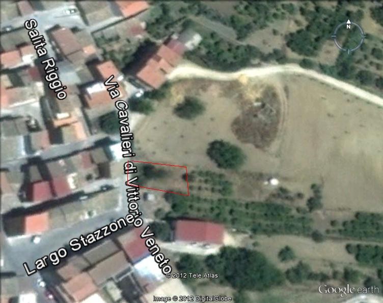 LOTTO TERRENO BARTOLOMEO VIA CAV.VITTORIO VENETO