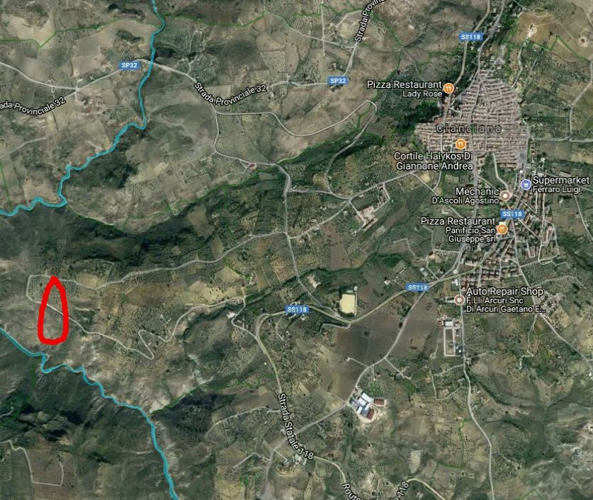 TERRENO ARCURI CDA BUTERA