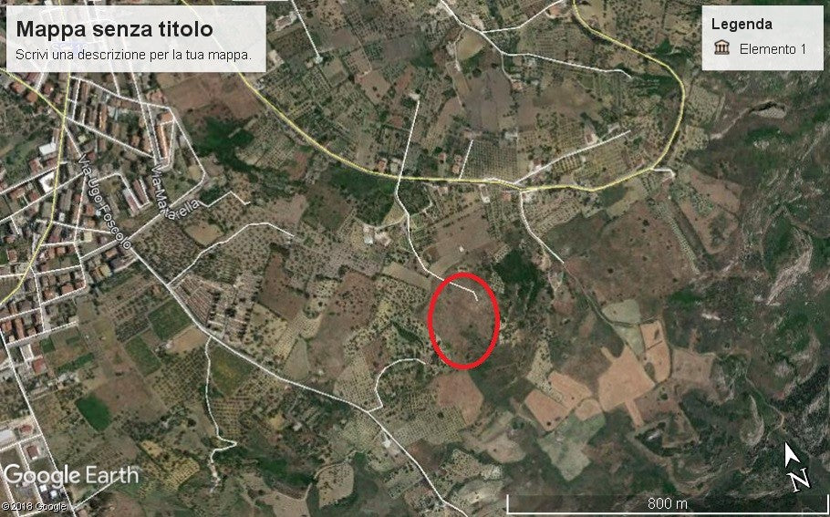 TERRENO RE – CONTRADA CIANCIANIA