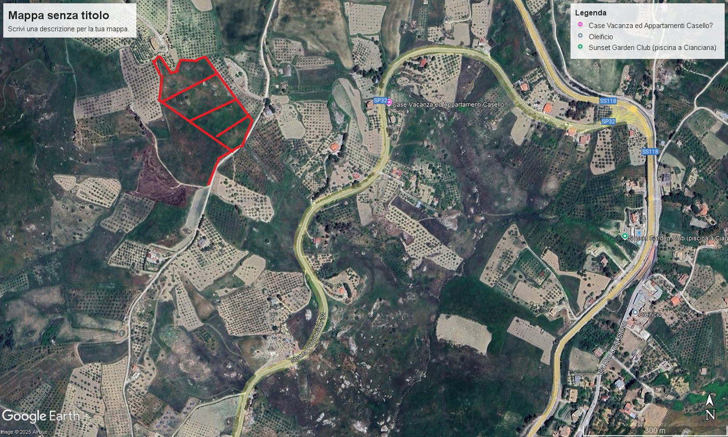 Terreno Panoramico Bellanca - Cda Savarini