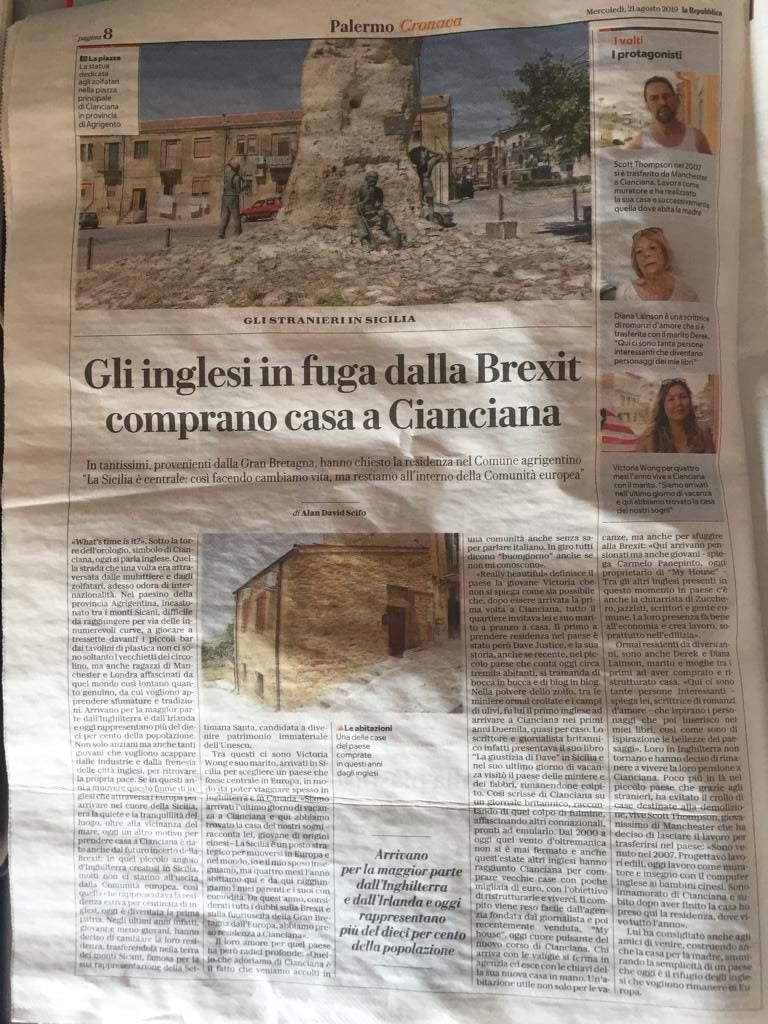 LA REPUBBLICA - 22 AGOSTO 2019