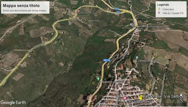 CASA E TERRENO FERRARO CDA SAVARINI, CIANCIANA (AG)