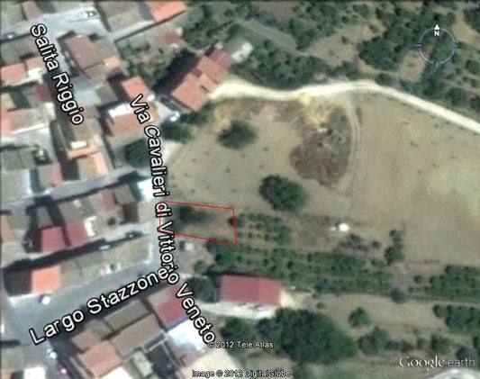 LOTTO TERRENO BARTOLOMEO VIA CAV.VITTORIO VENETO