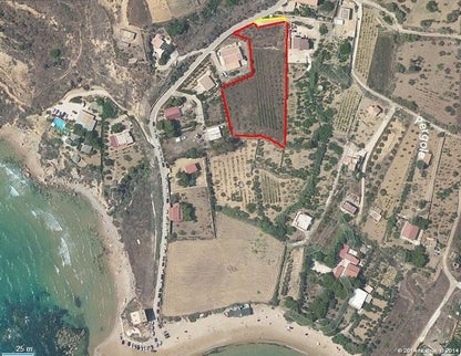 FANTASTICO TERRENO LUNGO LA COSTA SUD - PERGOLE REALMONTE