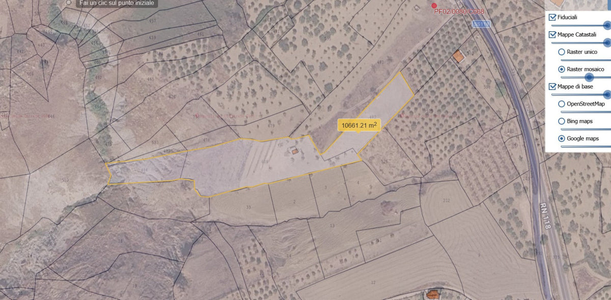 FABBRICATO RURALE E TERRENO – CDA CASTELLACCIO