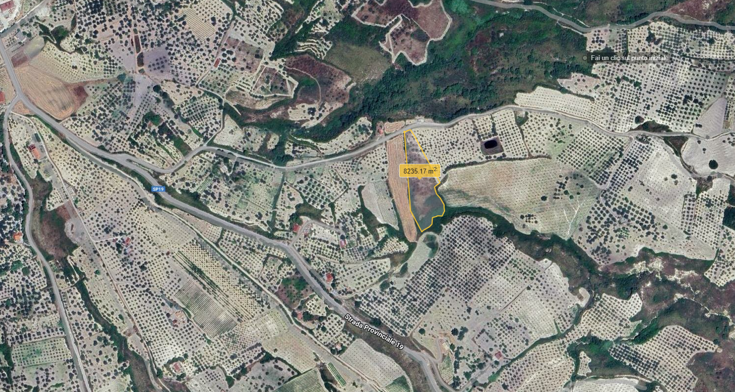 TERRENO GUIDA – CDA LA FRATTA – ALESSANDRIA DELLA ROCCA (AG)